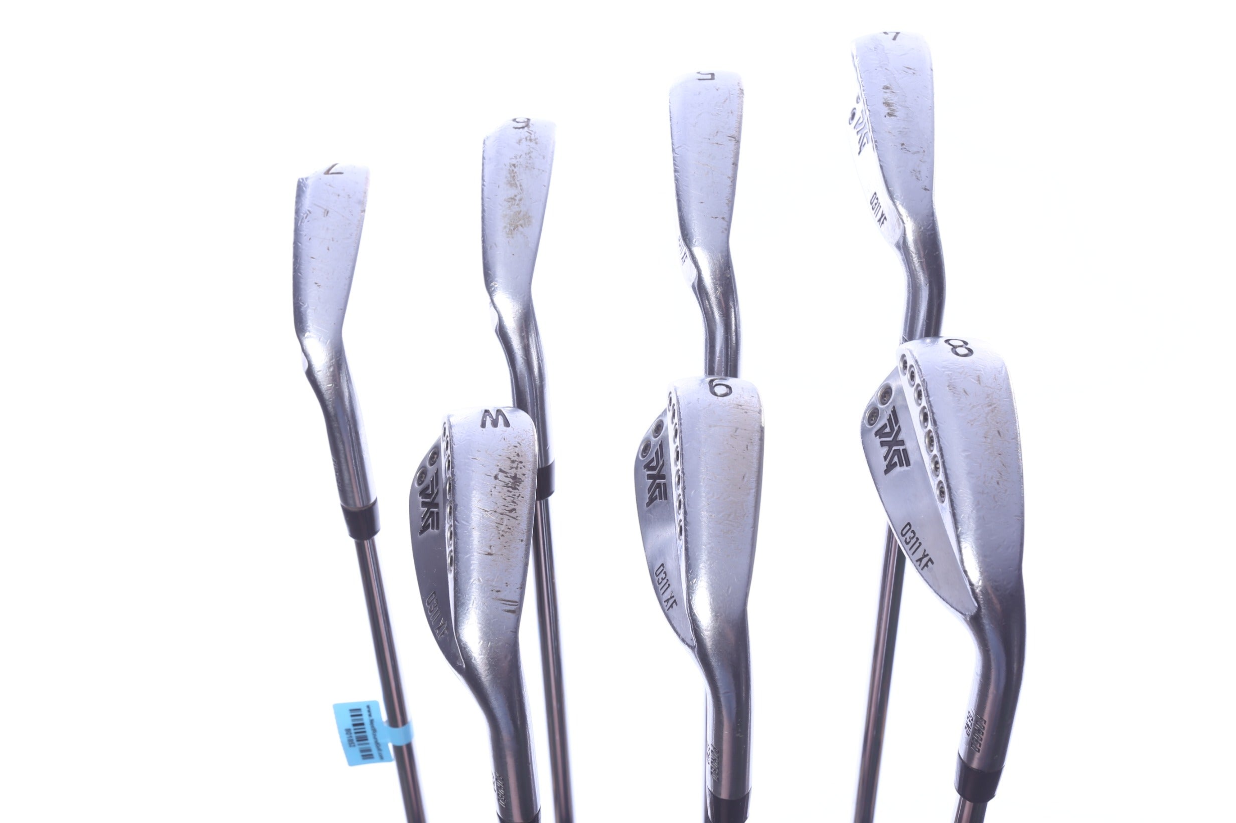 Used PXG 0311XF Gen 2 Iron Set - Right-Handed - 4-PW - Stiff Flex