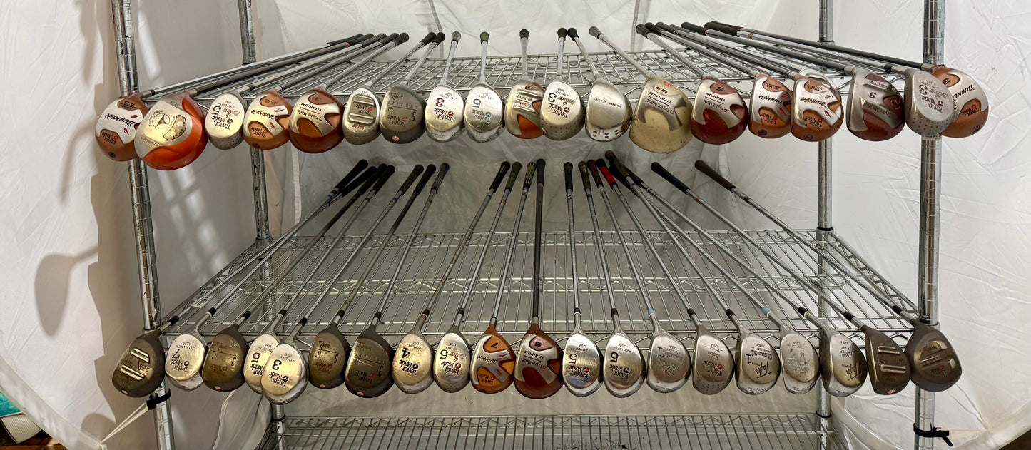 Wholesale Lot of 40 Golf Clubs - TaylorMade Fairway Woods-Next Round