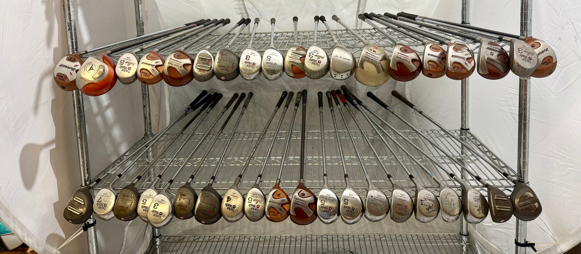 Wholesale Lot of 40 Golf Clubs - TaylorMade Fairway Woods-Next Round