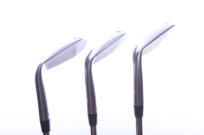Used Callaway JAWS Forged Raw Wedge Set - Right-Handed - 52*, 56*, 60* - Wedge Flex