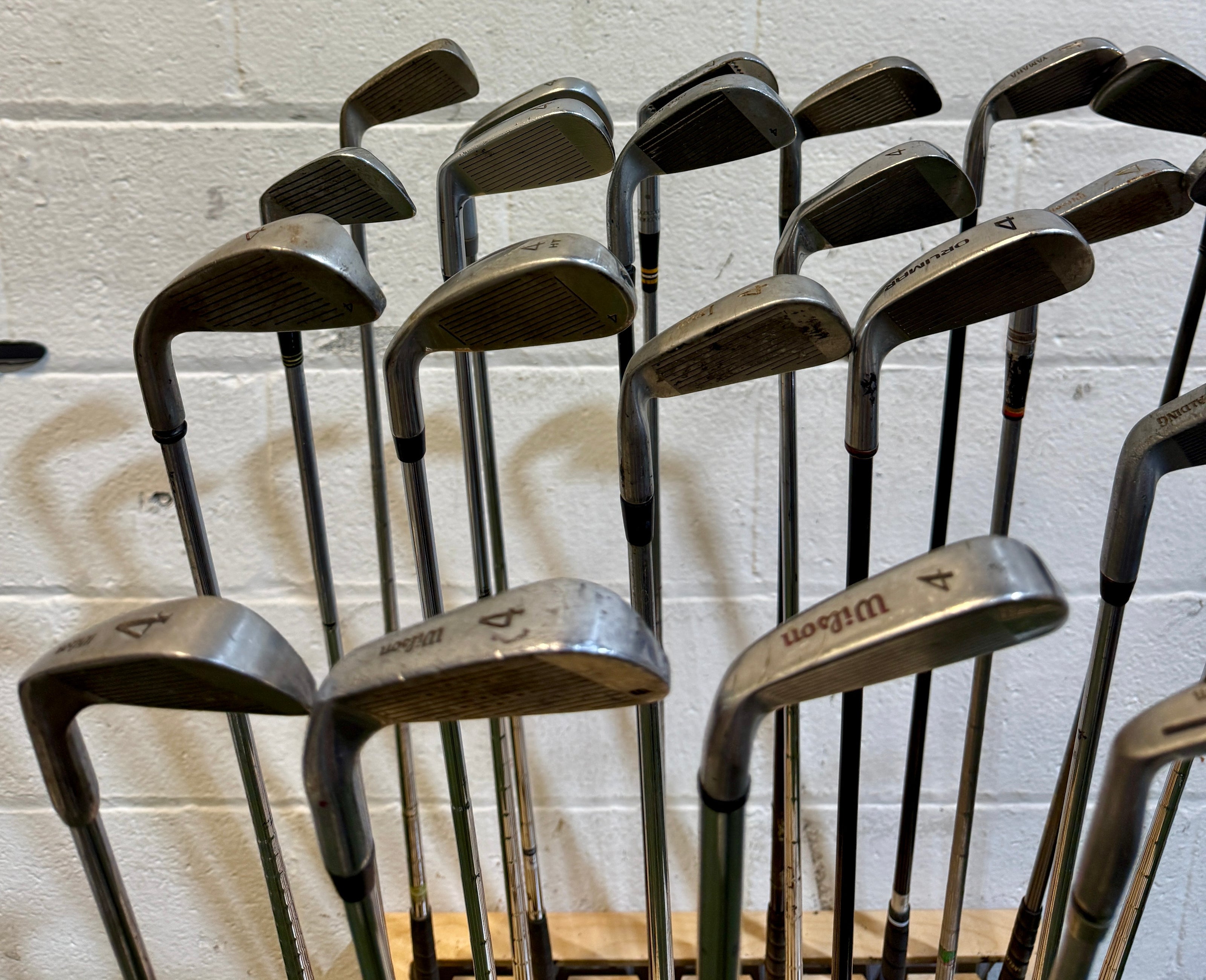 Wholesale Lot of 45 Golf Clubs - Assorted Single Irons-Next Round