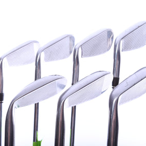 Used Adams Idea Black/Gold Iron Set - Right-Handed - 5-PW, SW - Youth Flex-Next Round