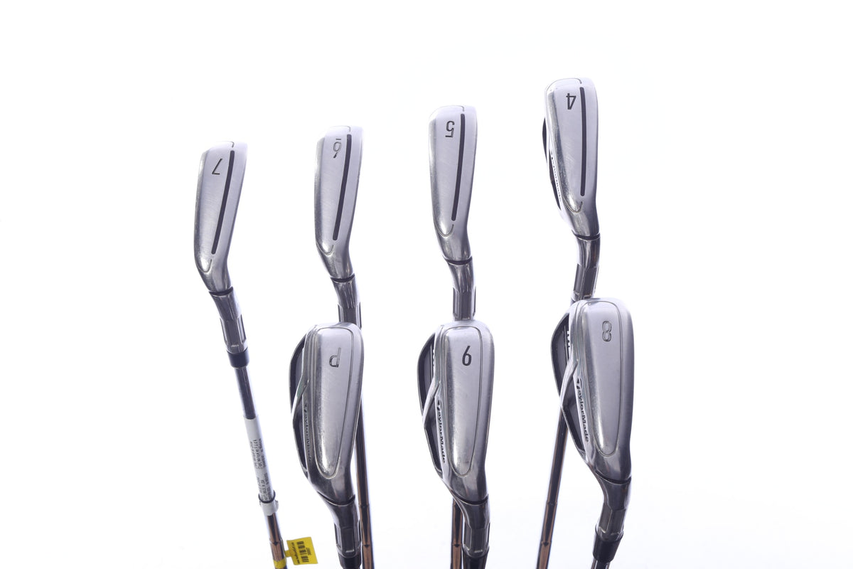 Used TaylorMade M6 Iron Set - Right-Handed - 4-PW - Stiff Flex