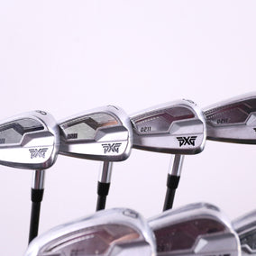 Used PXG 2021 0211 Iron Set - Left-Handed - 5-GW - Regular Flex-Next Round