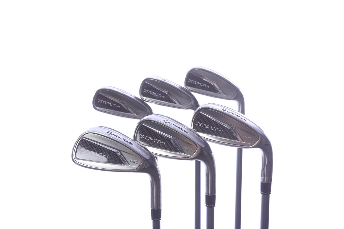 Used TaylorMade Stealth HD Iron Set - Right-Handed - 5-PW - Regular Flex