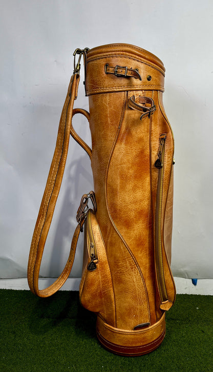 Ram Golf Bag - 3 Dividers 3 Pockets- Tan-Next Round
