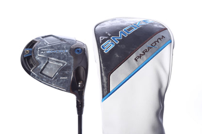 Used Callaway Paradym Ai Smoke MAX Driver - 9 Degrees - Stiff Flex Project X HZRDUS Gen4 - Right-Handed