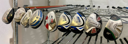 Wholesale Lot of 40 Golf Clubs - Assorted Hybrids-Next Round