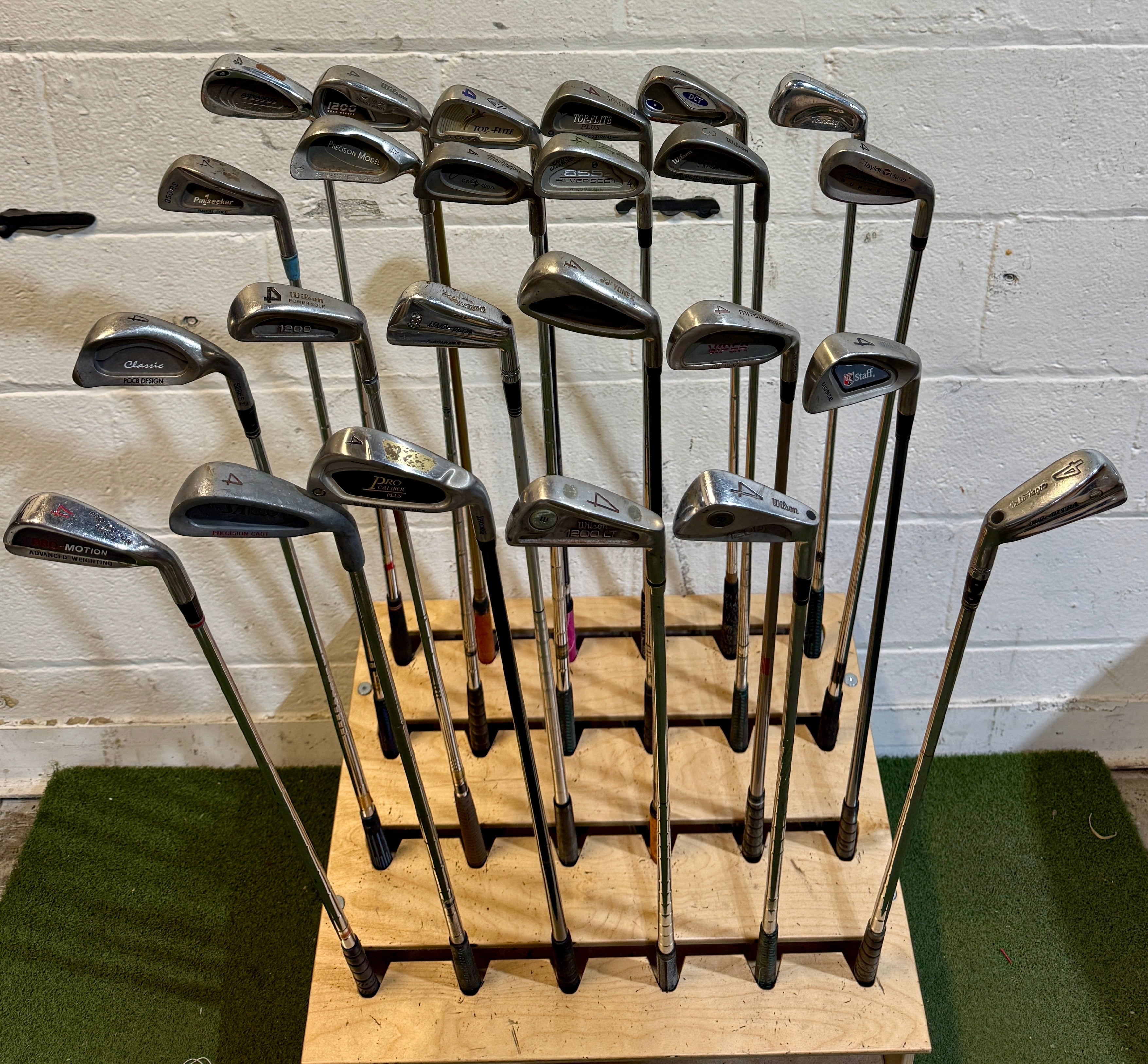 Wholesale Lot of 45 Golf Clubs - Assorted Single Irons-Next Round