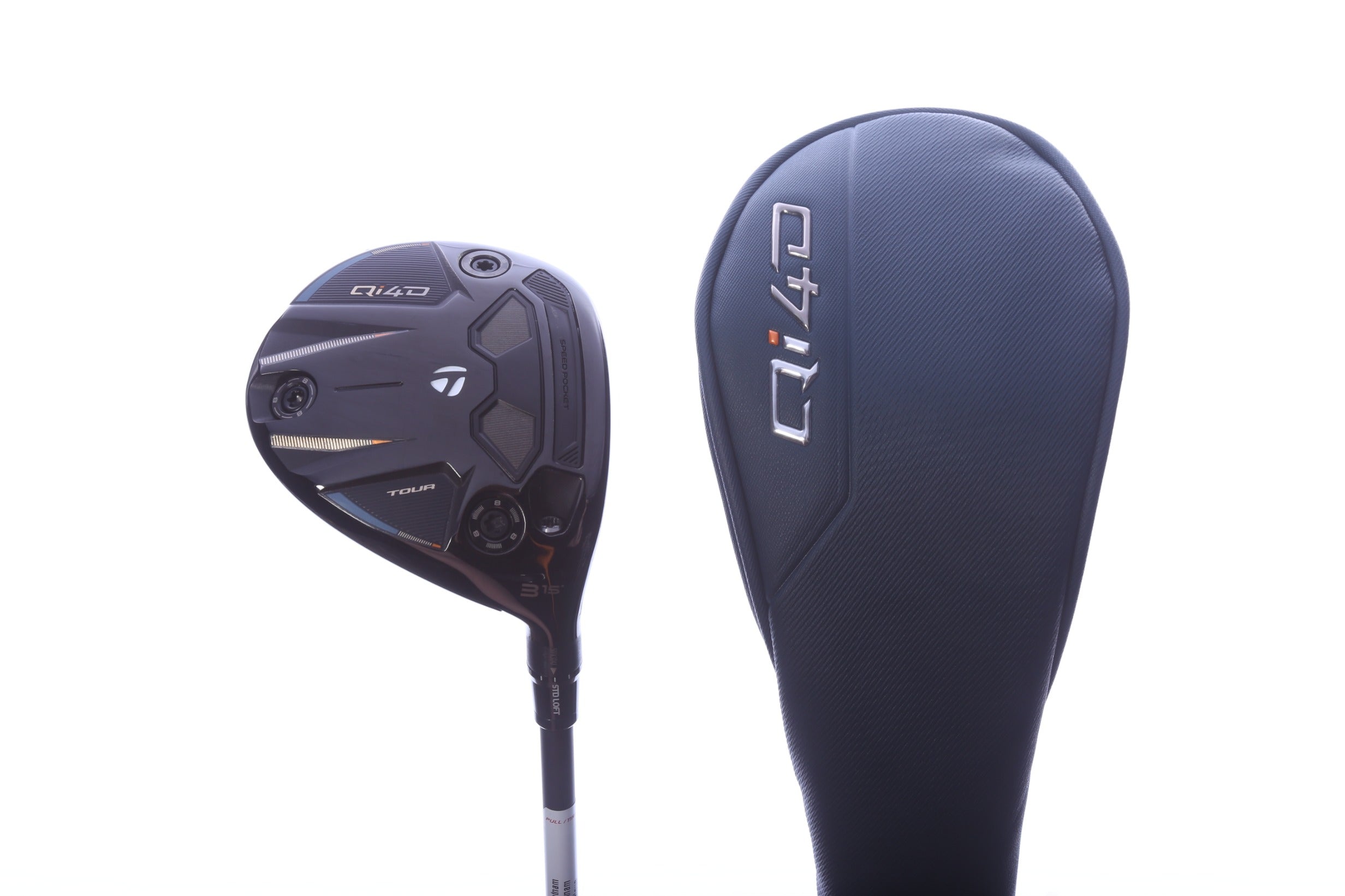 Used TaylorMade Qi4D Tour 3-Wood - Right-Handed - 15 Degrees - Stiff Flex-Next Round