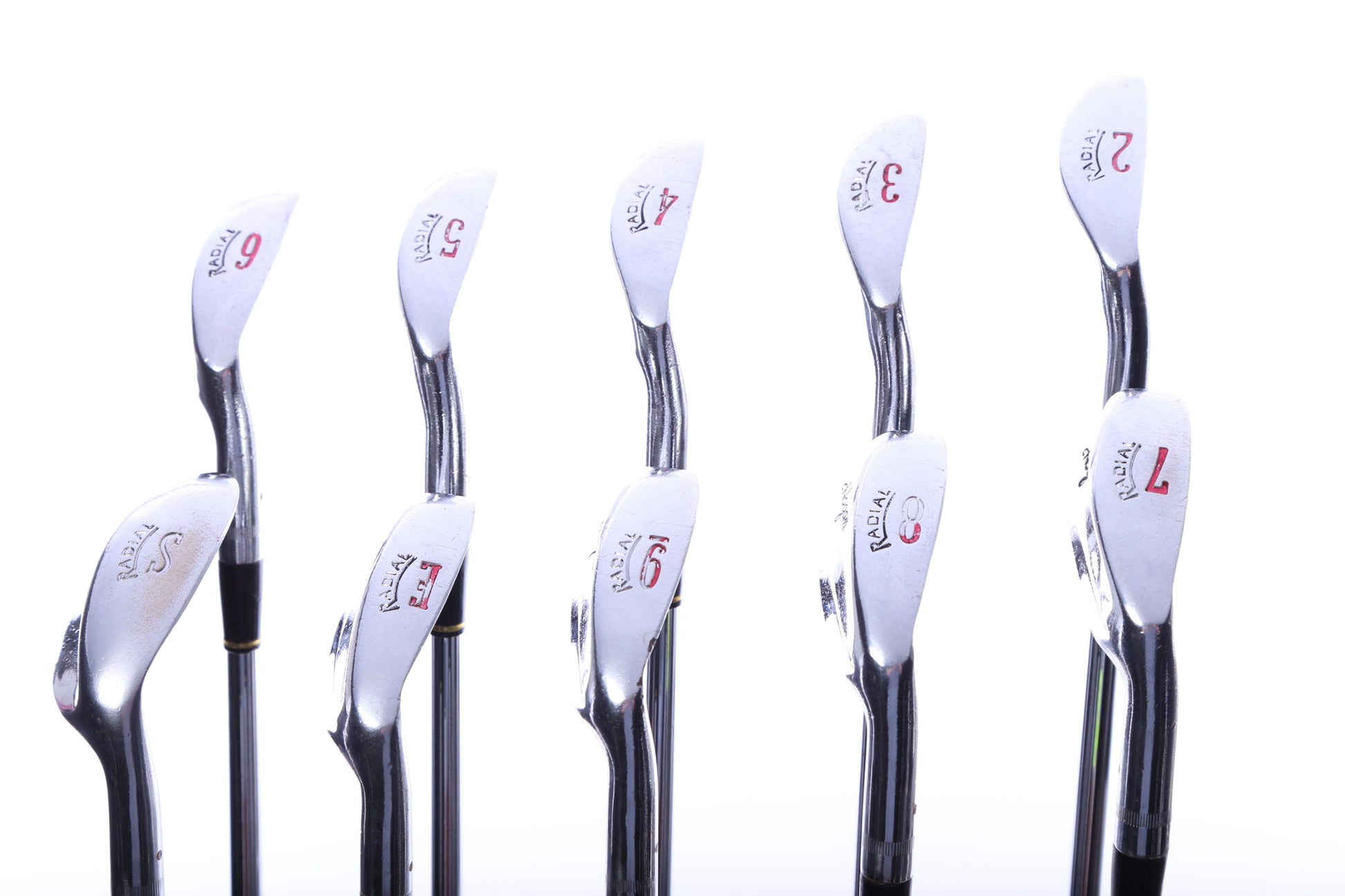 Used Ben Hogan Radial Iron Set - Right-Handed - 2-EW, SW - Regular Flex-Next Round