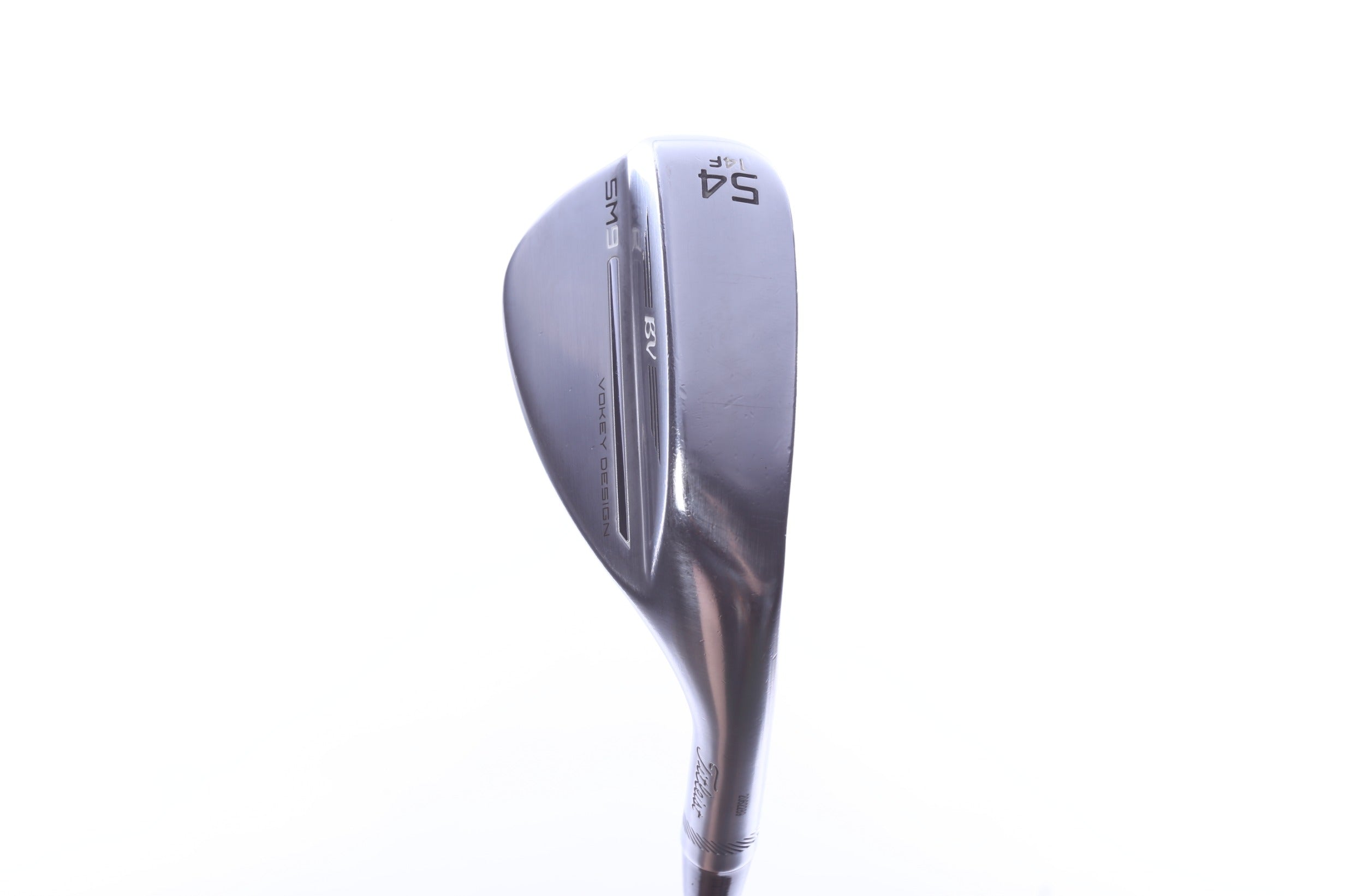 Used Titleist Vokey SM9 Tour Chrome Sand Wedge - Right-Handed - 54 Degrees - Wedge Flex-Next Round