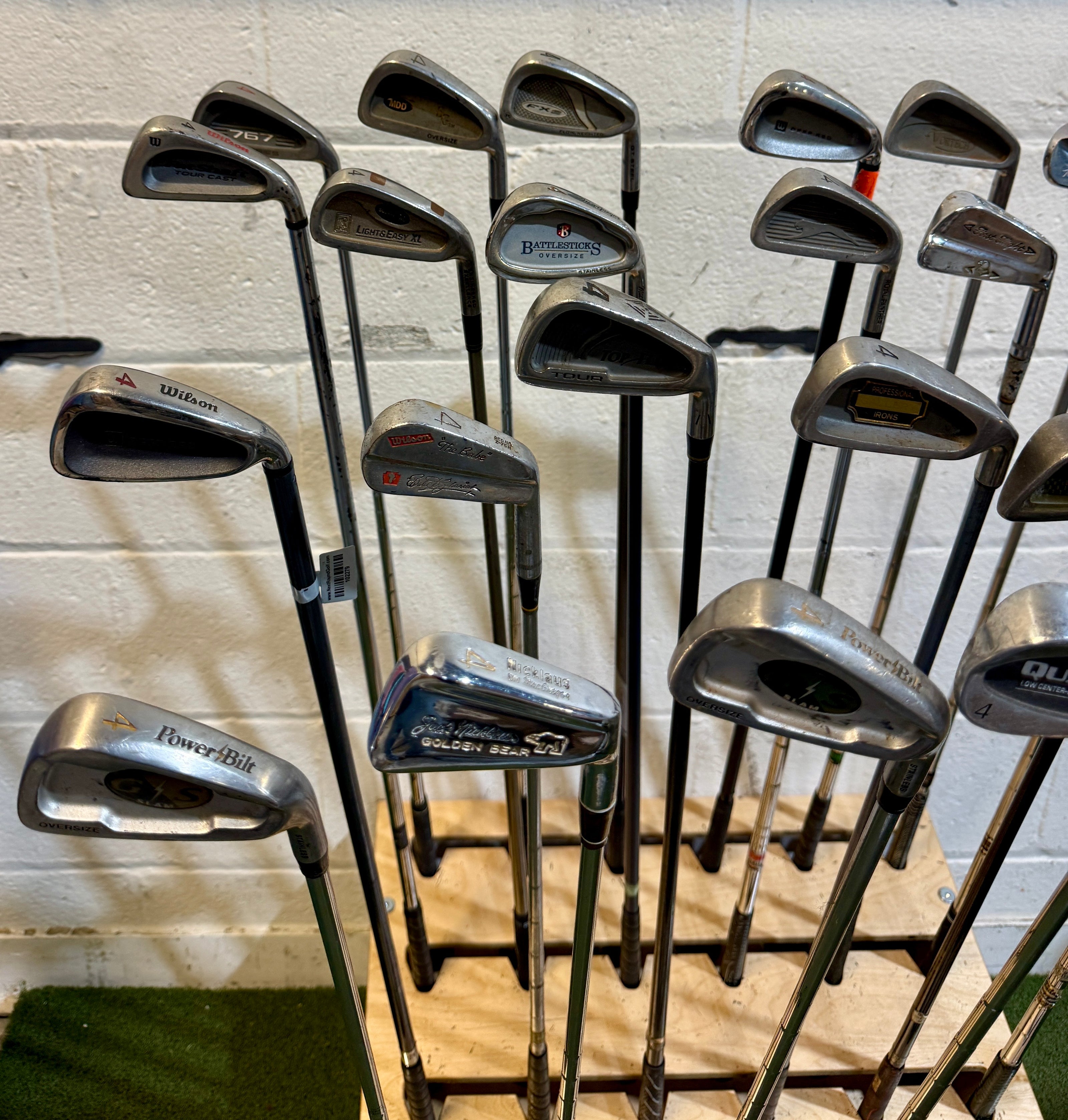 Wholesale Lot of 45 Golf Clubs - Assorted Single Irons-Next Round