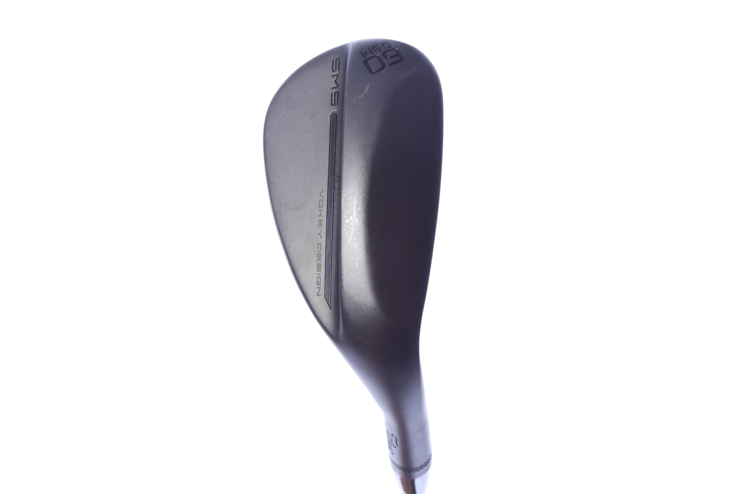 Used Titleist Vokey SM9 Jet Black Lob Wedge - Right-Handed - 60 Degrees - Regular Flex
