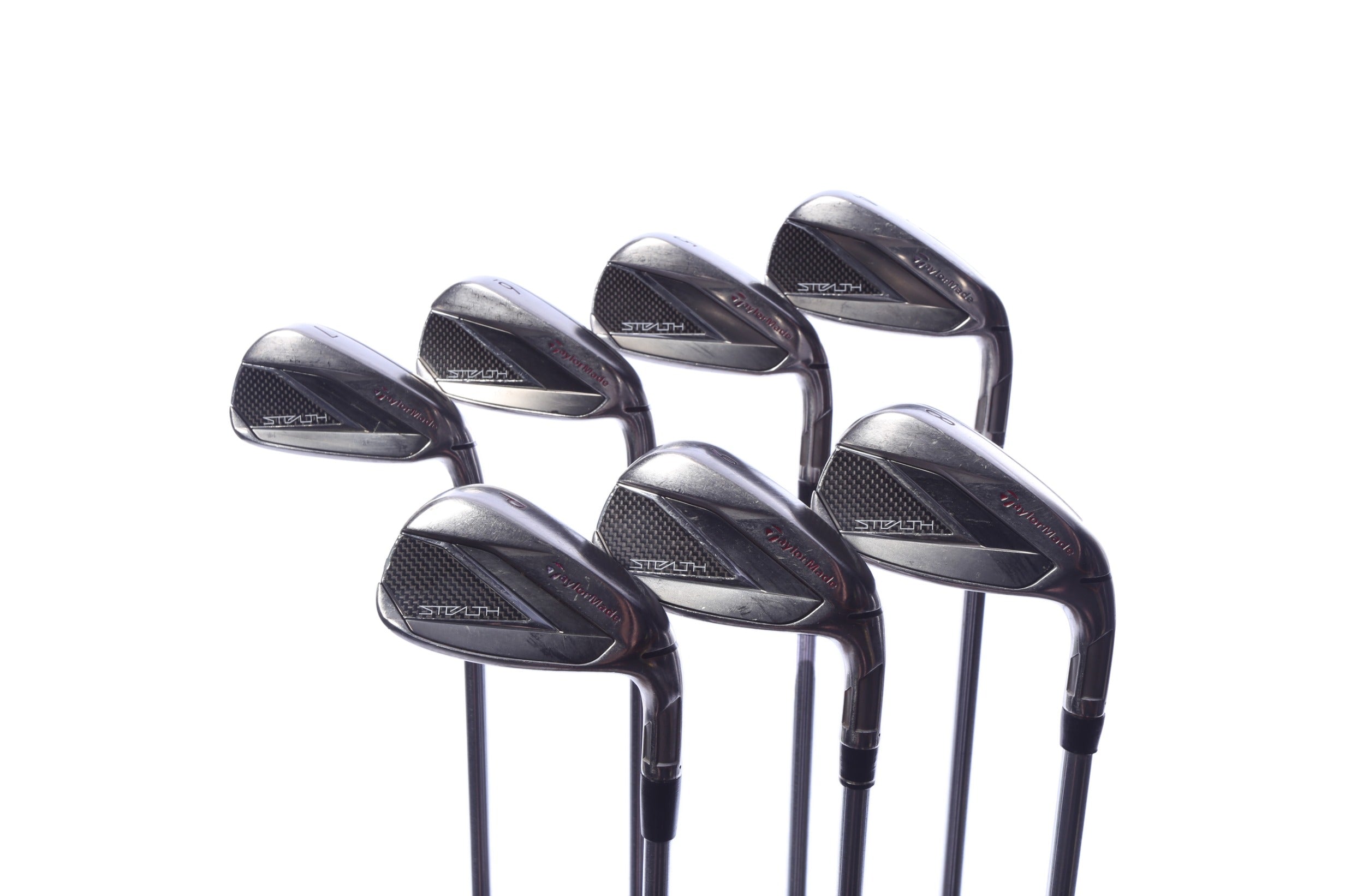 Used TaylorMade STEALTH Iron Set - Right-Handed - 4-PW - Stiff Flex