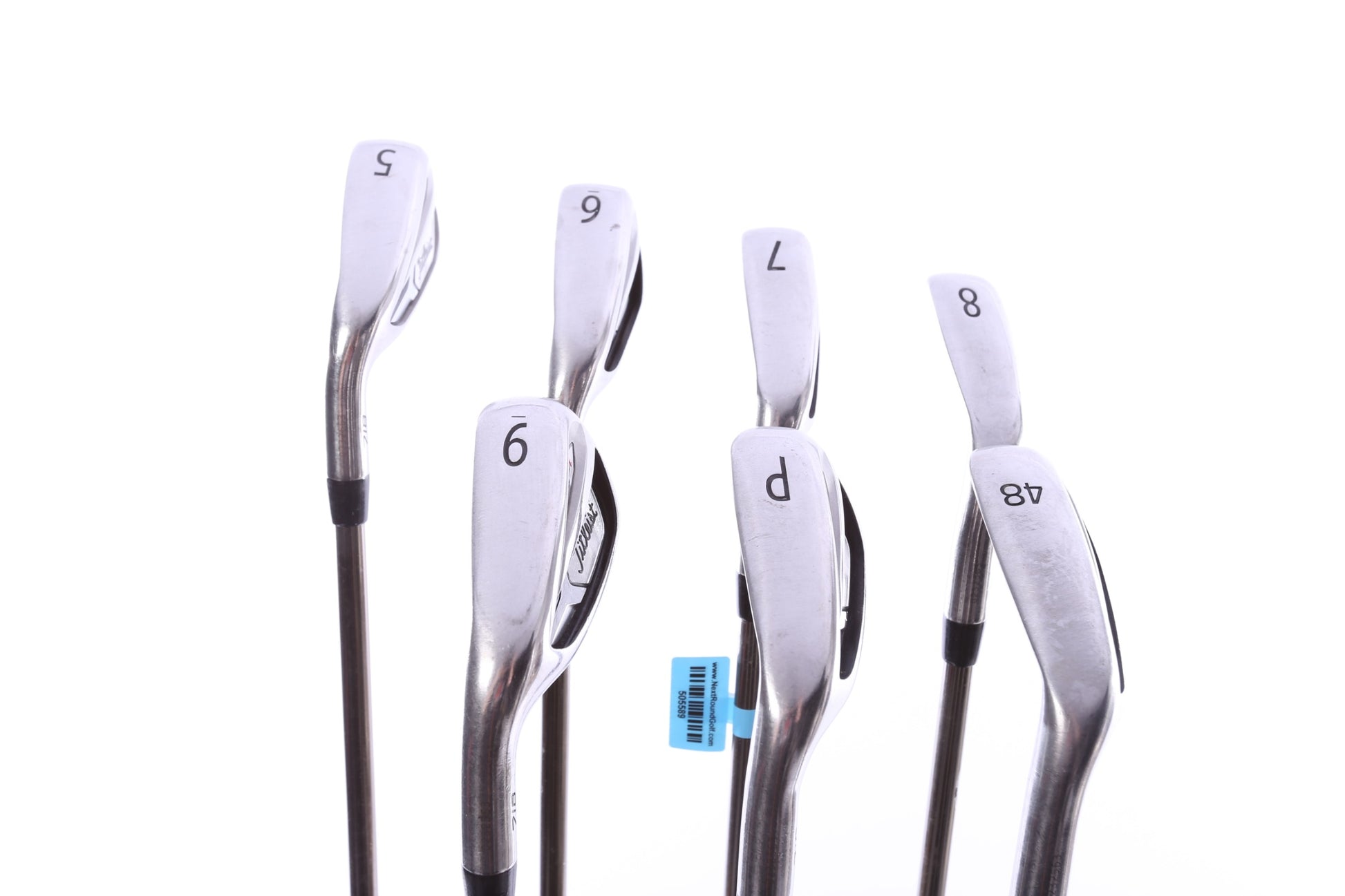 Used Titleist 718 AP1 Iron Set - Left-Handed - 5-PW, 48* - Regular Flex-Next Round