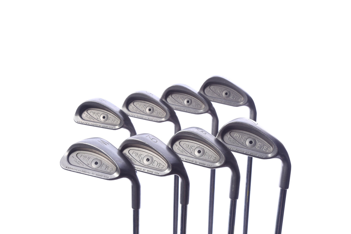 Used Ping Eye 2 Iron Set - Right-Handed - 3-PW - Stiff Flex-Next Round