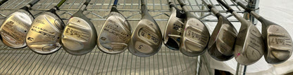 Wholesale Lot of 40 Golf Clubs - TaylorMade Woods and Cobra Baffler Woods-Next Round