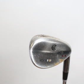 Used Cleveland CG10 Black Pearl Gap Wedge - Right-Handed - 52 Degrees - Stiff Flex