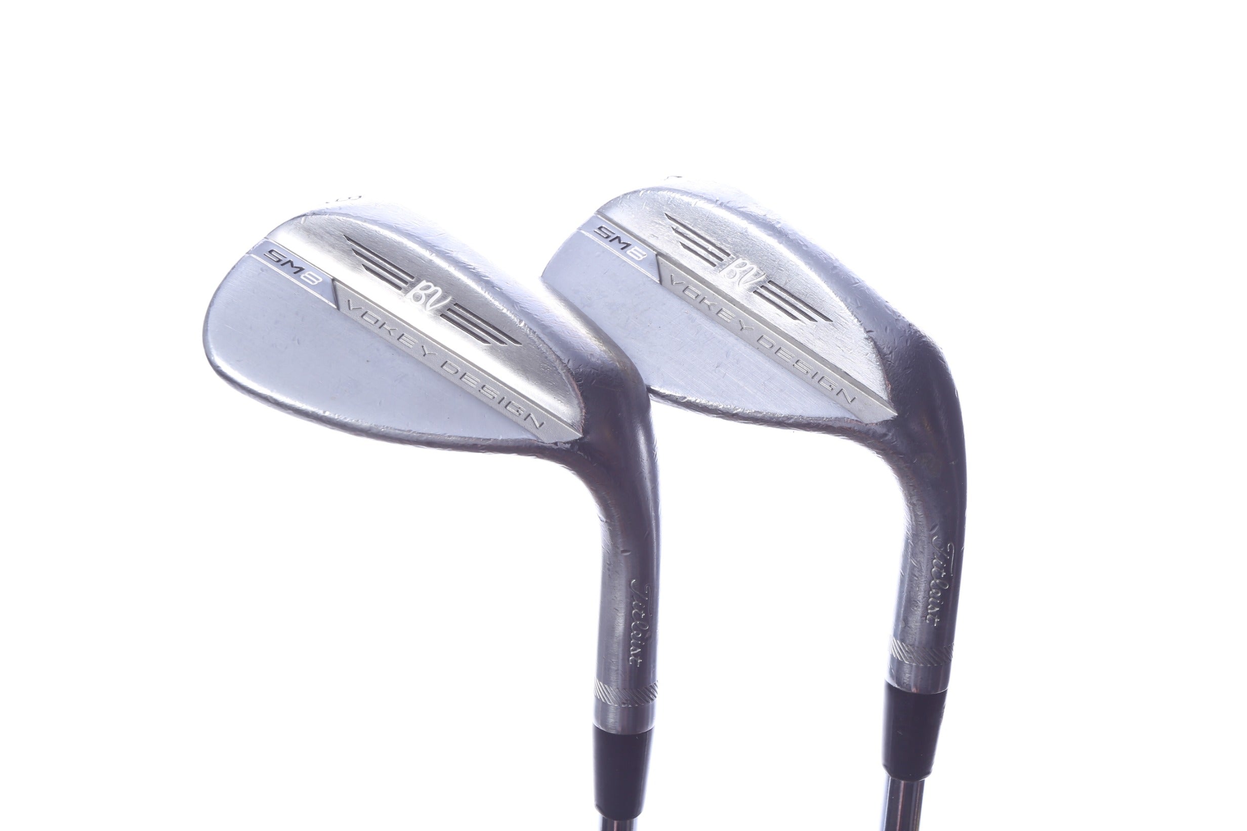 Used Titleist Vokey SM9 Tour Chrome Wedge Set - Right-Handed - 54*, 58* - Wedge Flex-Next Round