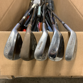 Wholesale Lot of 50 Assorted Wedges. Ben Hogan, Maxfli, Nickent-Next Round