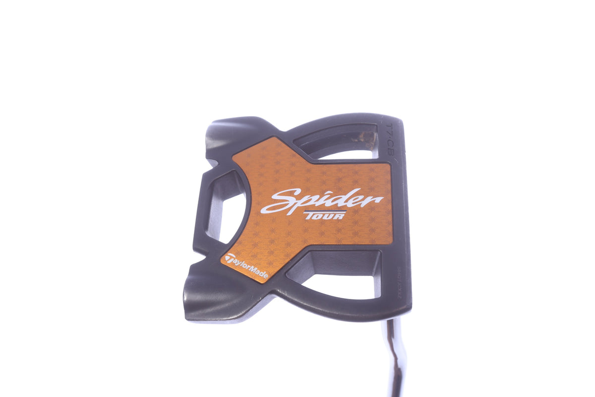 Used TaylorMade Spider Tour S Black Counterbalance Putter - Right-Handed - 37 in - Mallet