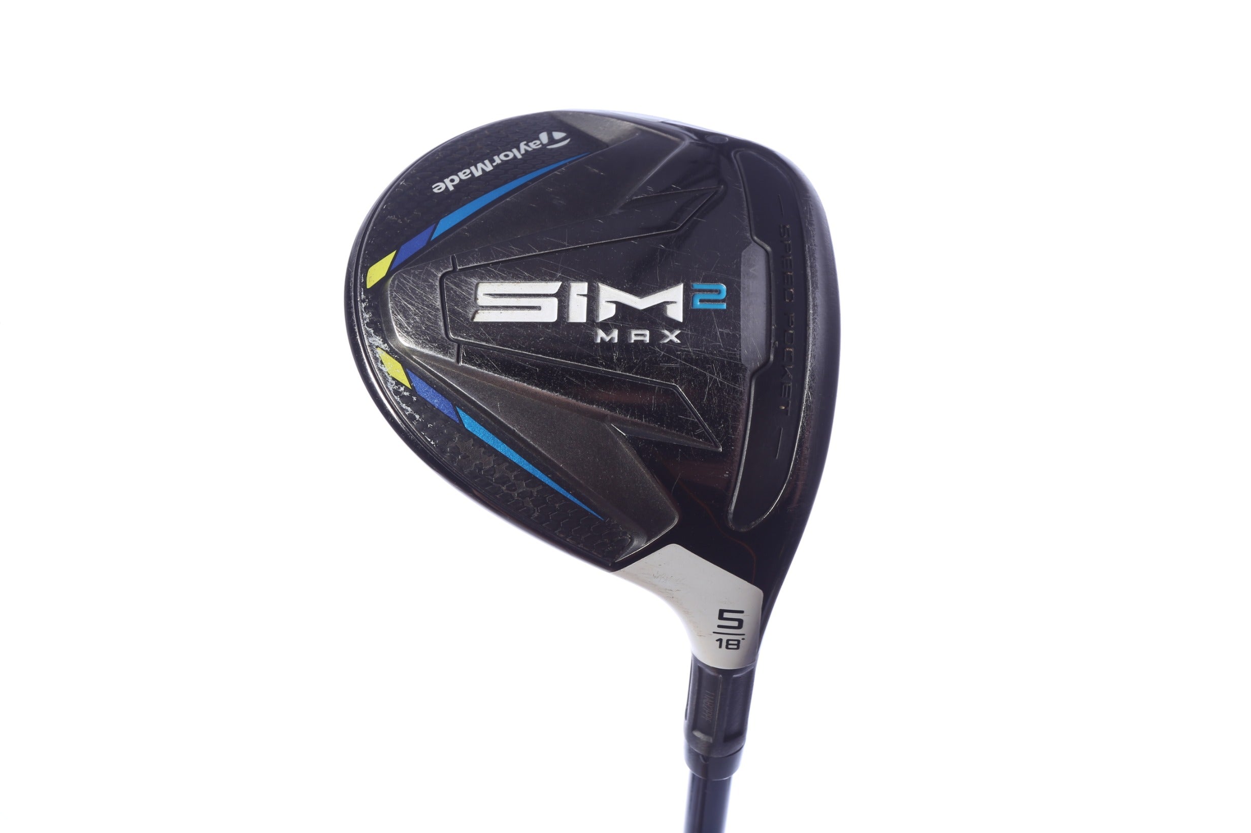 Used TaylorMade SIM2 MAX 5-Wood - Right-Handed - 18 Degrees - Regular Flex