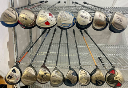Wholesale Lot 15 Golf Clubs - Assorted Drivers-Next Round
