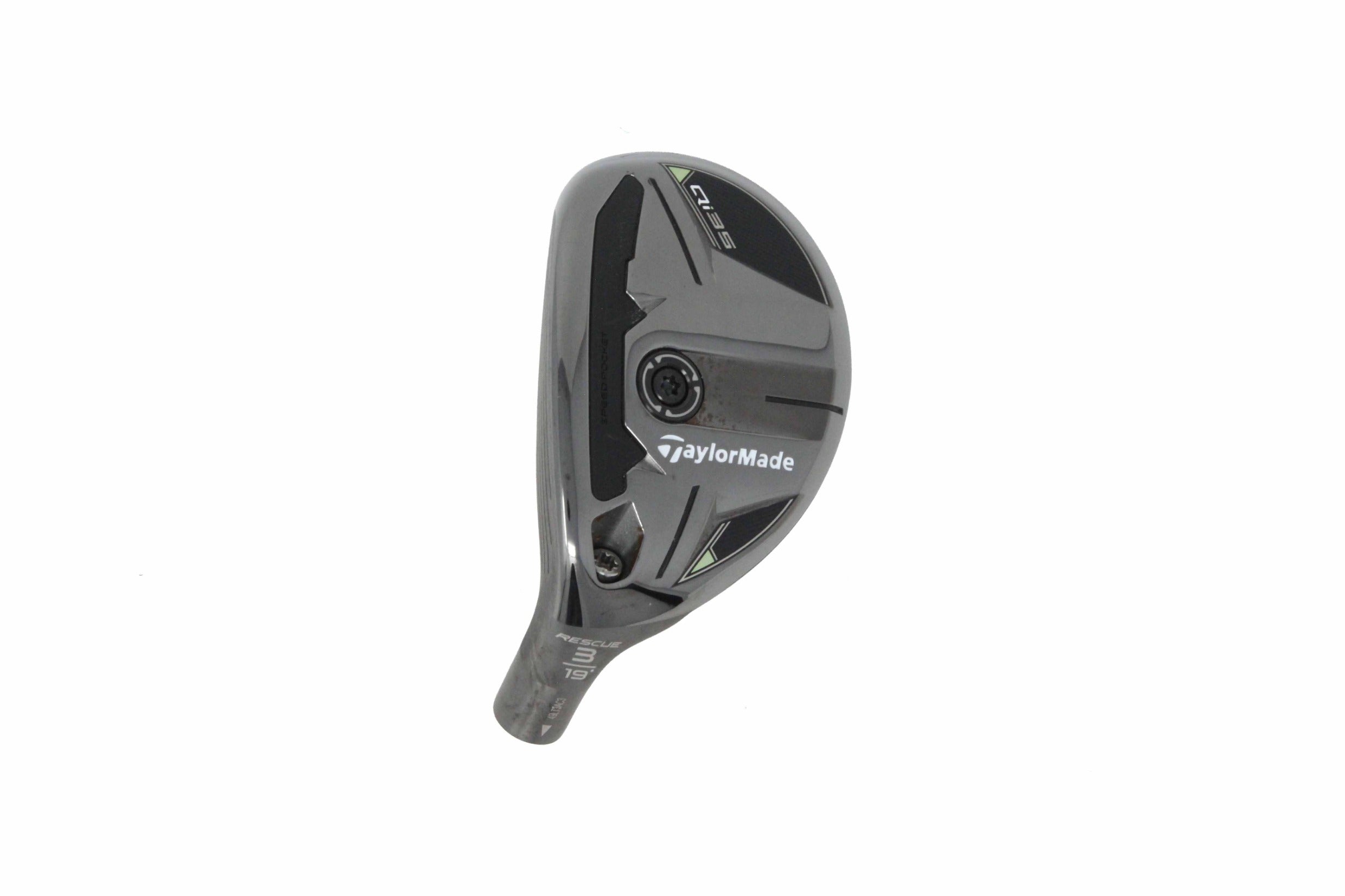 Used TaylorMade Qi35 Rescue 3H - HEAD ONLY - Left-Handed - 19 Degrees