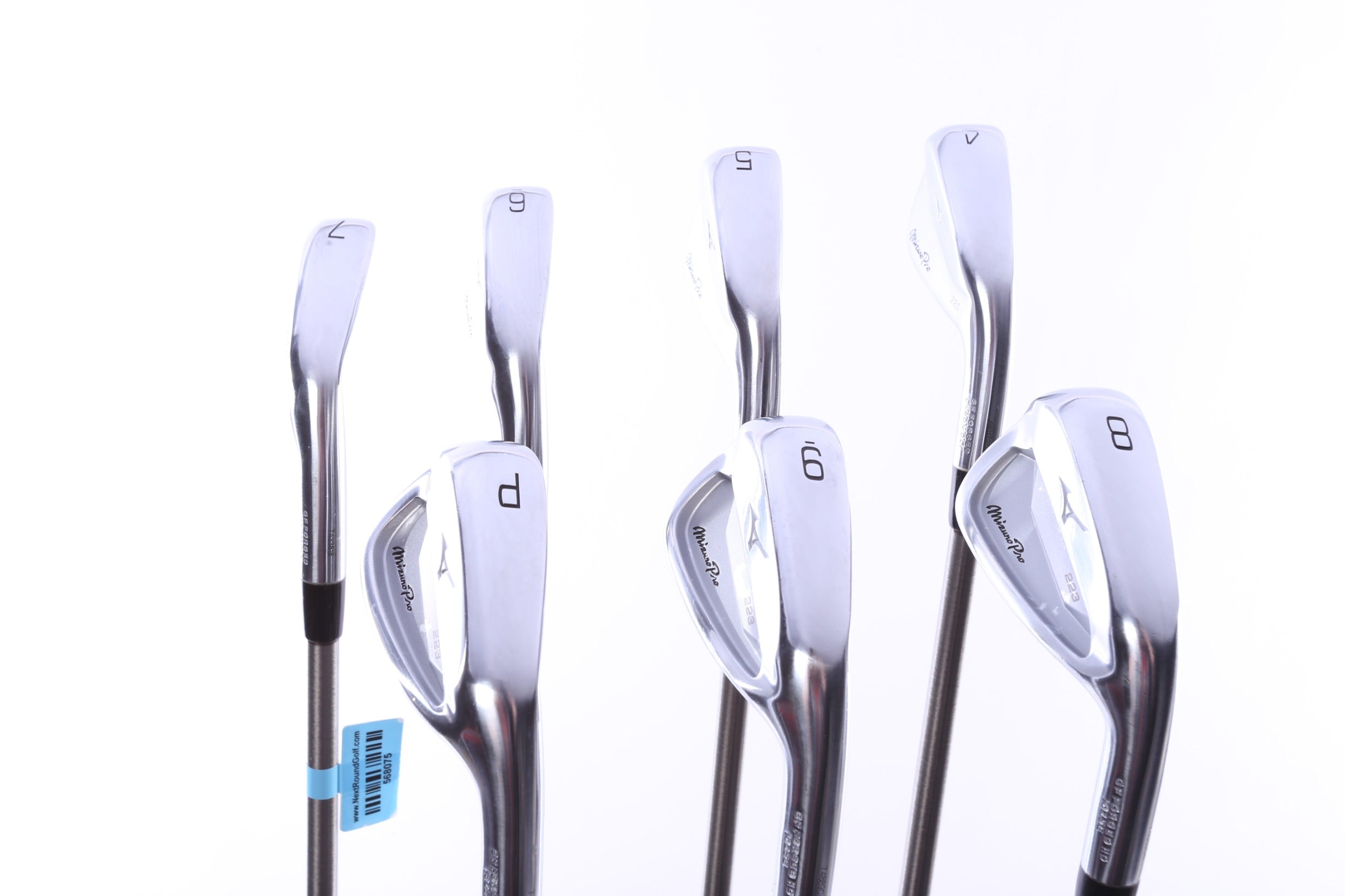 Used Mizuno Pro 223/Pro 225 Combo Iron Set - Right-Handed - 4-PW - Stiff Flex-Next Round