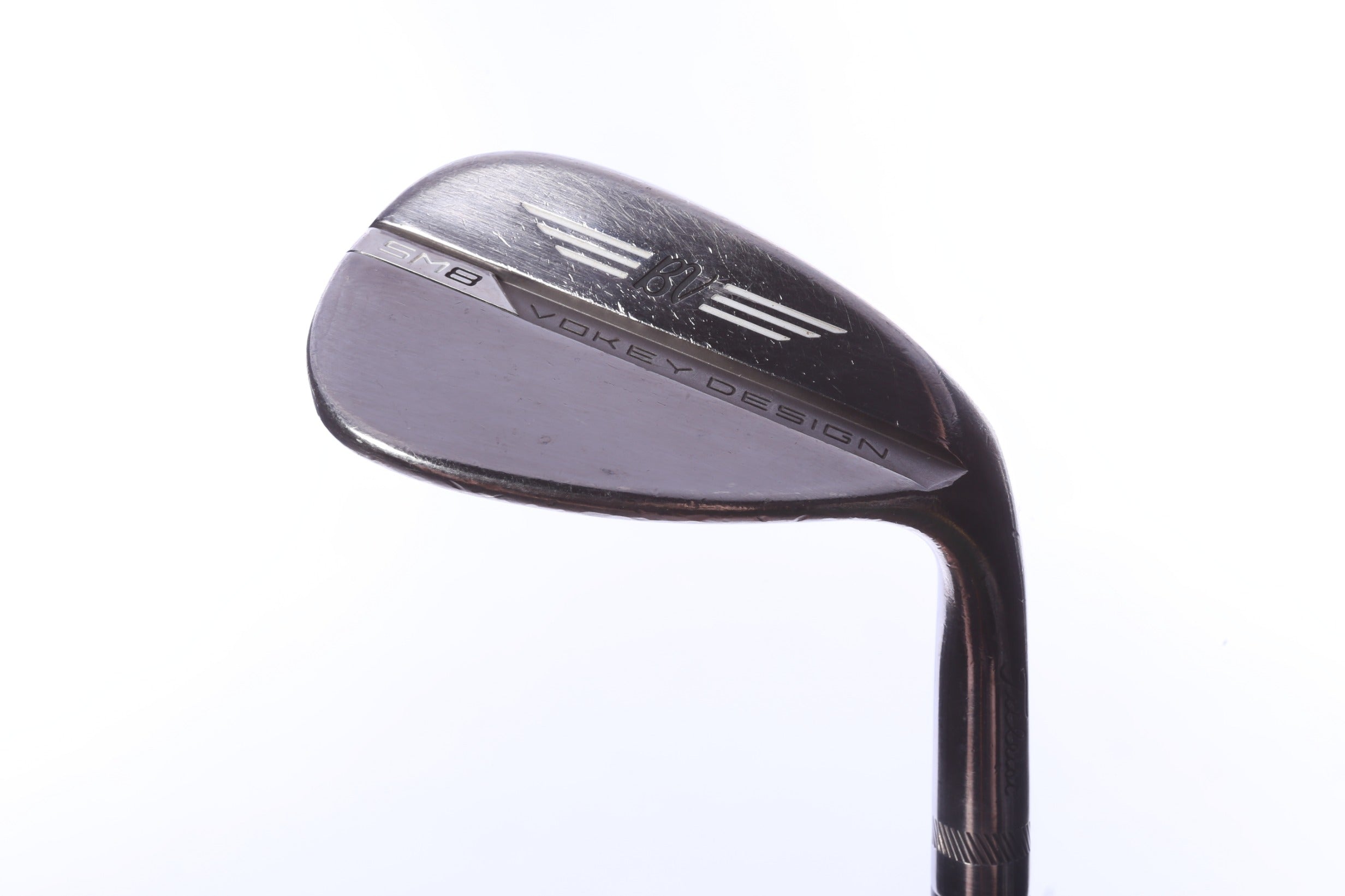 Used Titleist Vokey SM9 Brushed Steel Sand Wedge - Right-Handed - 56 Degrees - Wedge Flex-Next Round
