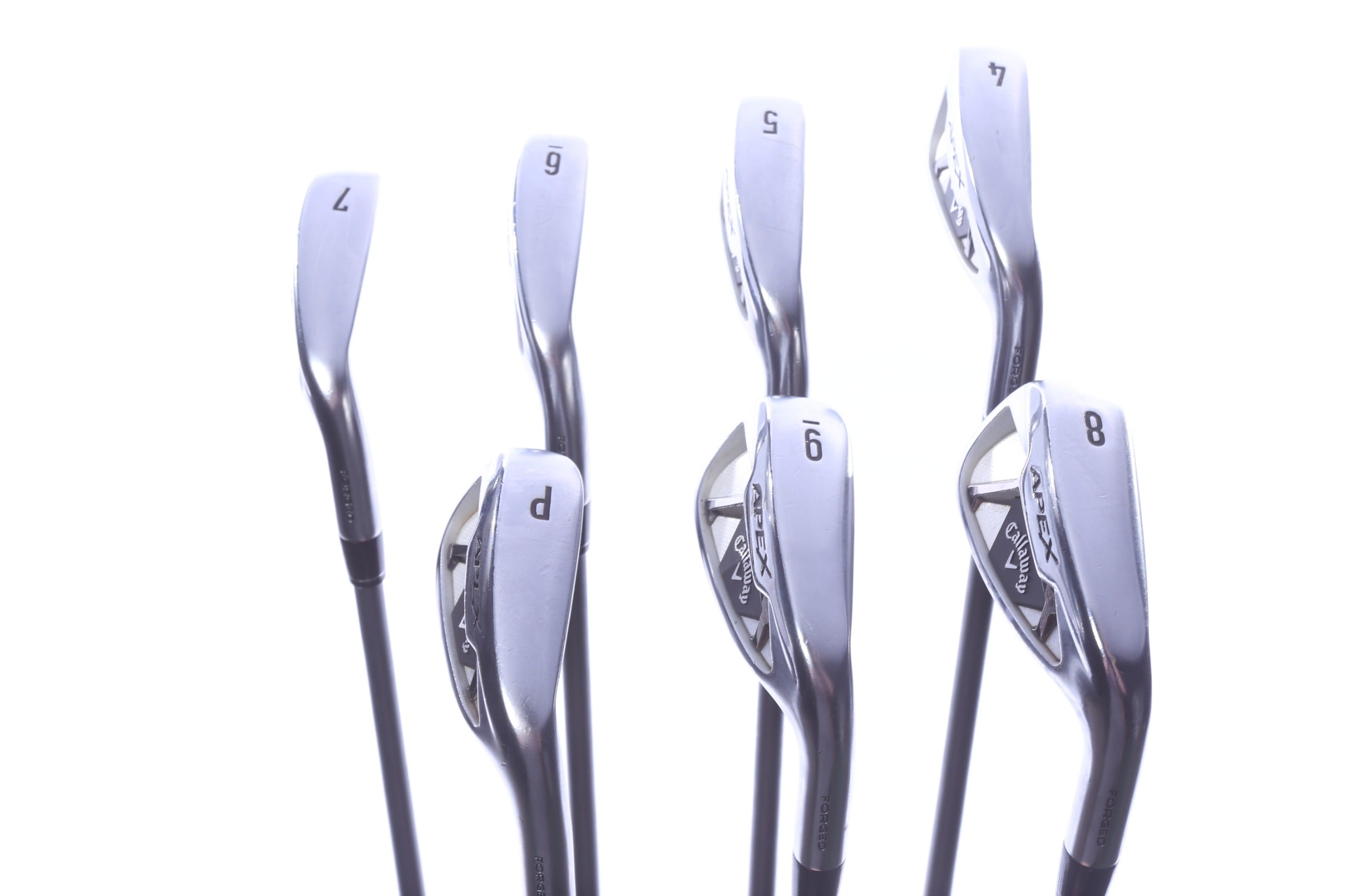 Used Callaway Apex 21 Iron Set - Right-Handed - 4-PW - Regular Flex