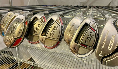 Wholesale Lot of 50 Golf Clubs - Adams Assorted Hybrids-Next Round