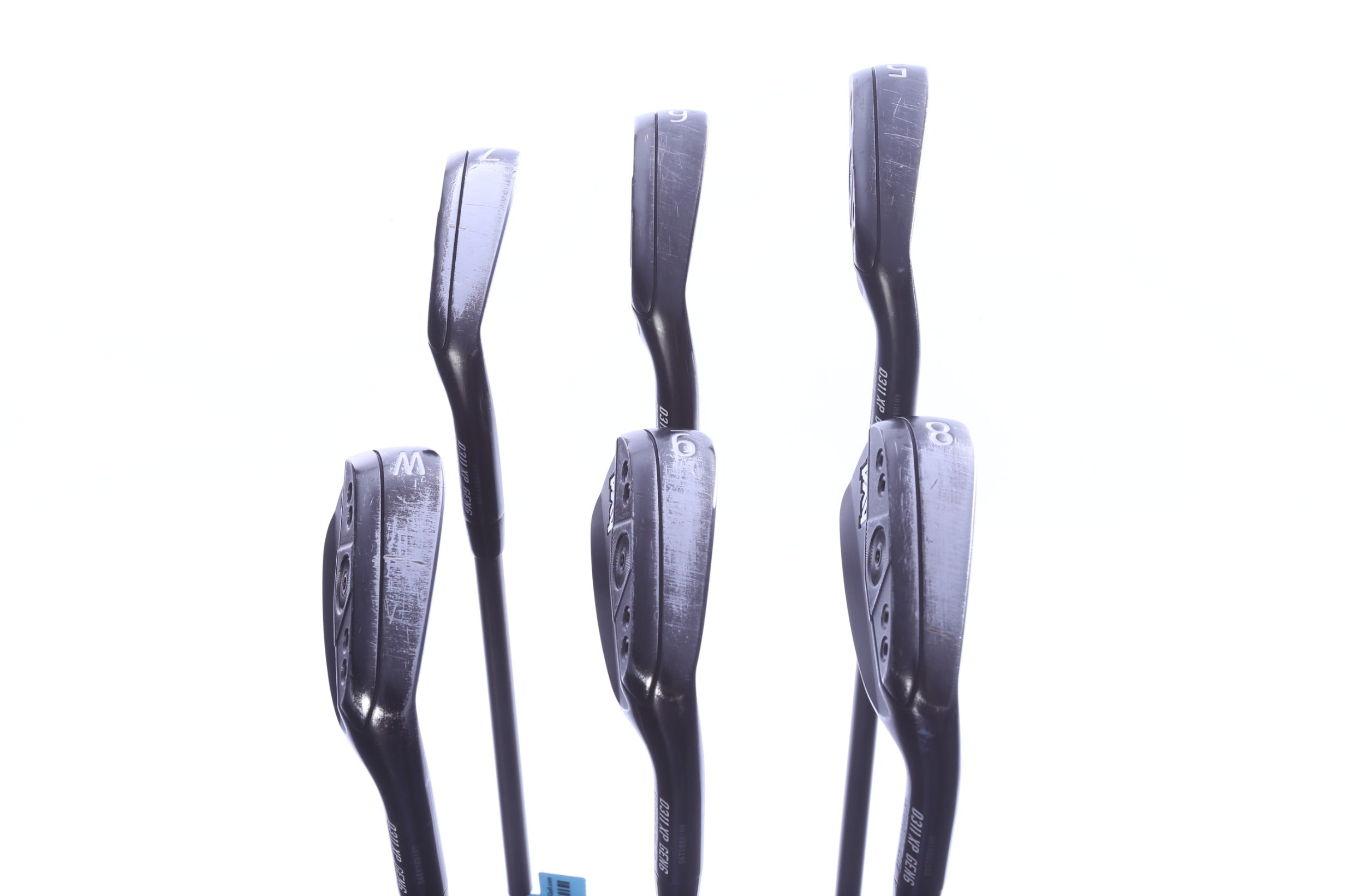 Used PXG 0311 XP GEN6 Double Black Iron Set - Right-Handed - 5-PW - Regular Flex-Next Round