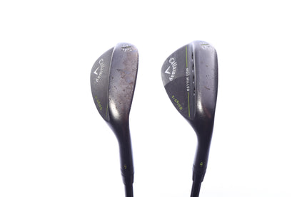 Used Callaway MD3 Milled Black Wedge Set - Right-Handed - 50*, 54* - Variable Flex