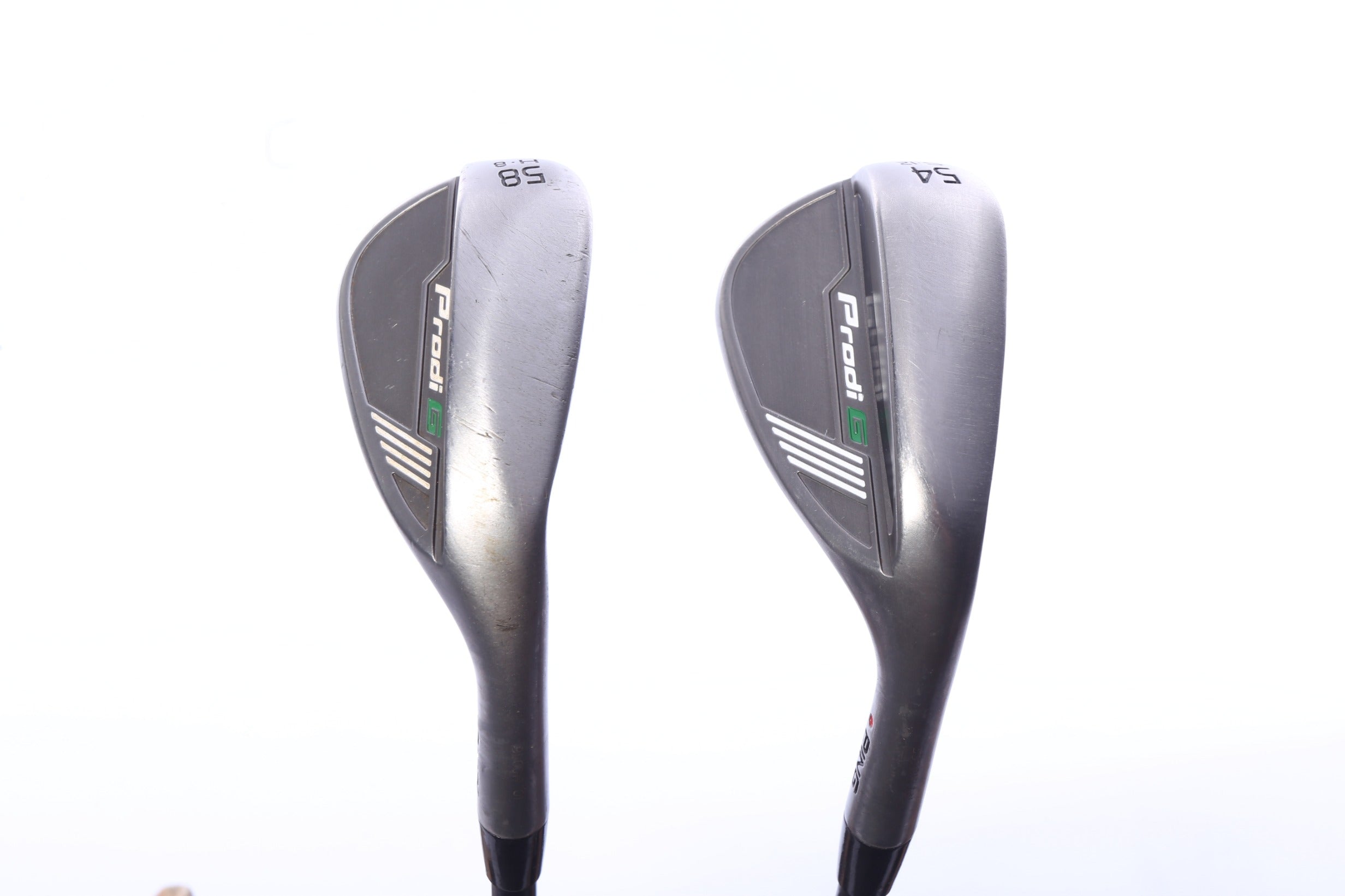 Used Ping Prodi G Wedge Set - Right-Handed - 54*, 58* - Stiff Flex