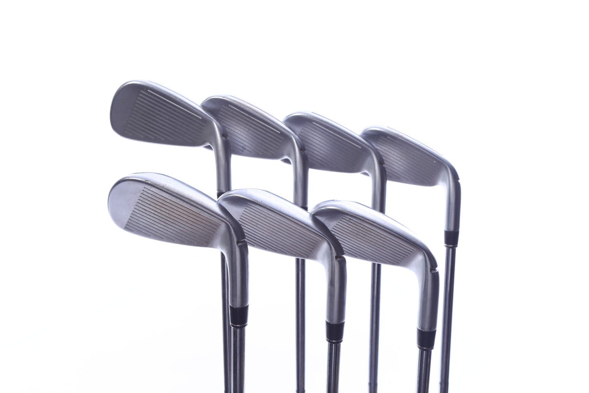 Used TaylorMade RocketBladez Iron Set - Left-Handed - 4-PW - Stiff Flex