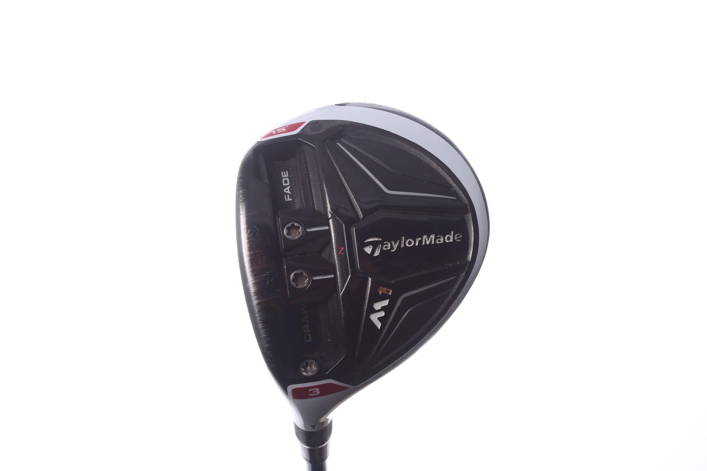 Used TaylorMade M1 3-Wood - Left-Handed - 15 Degrees - Stiff Flex-Next Round