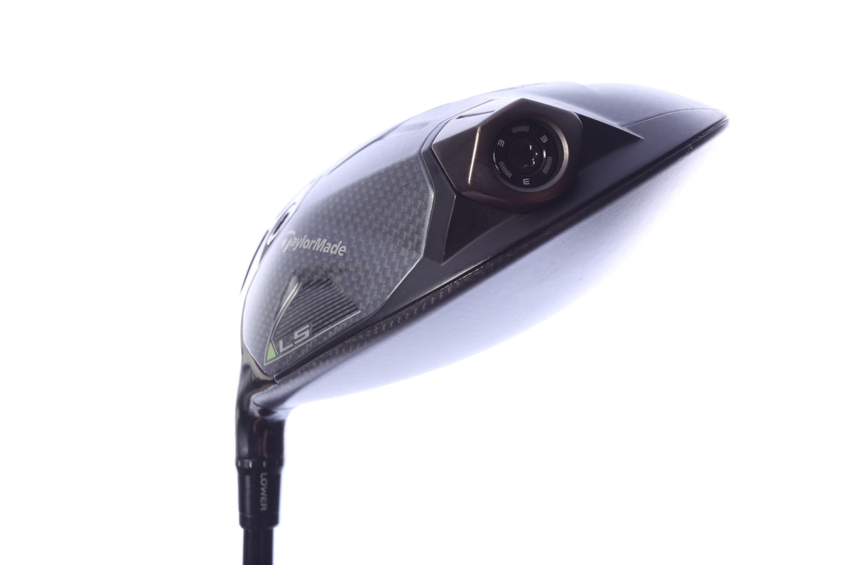 Used TaylorMade Qi35 LS Driver - 9 Degrees - Extra Stiff Flex Mitsubishi Tensei AV Series White - Left-Handed