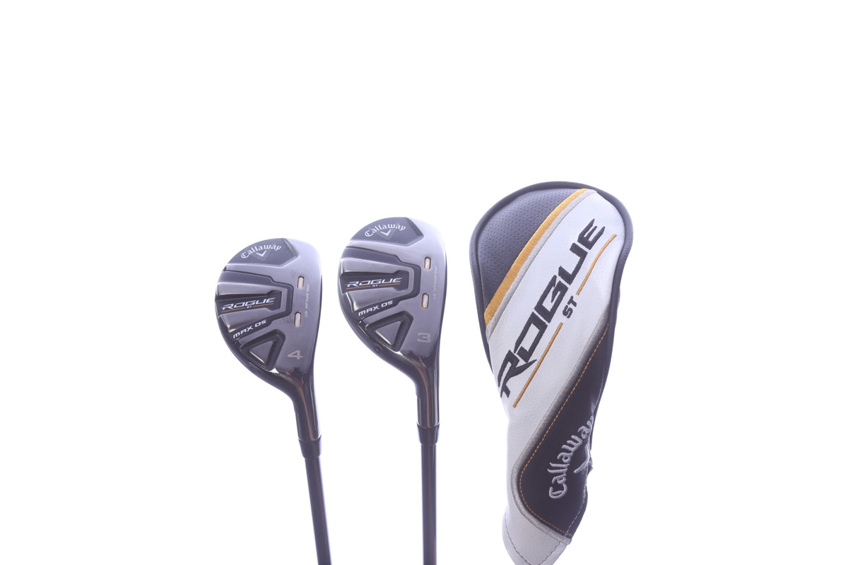 Used Callaway Rogue ST MAX OS Hybrid Set - Right-Handed - 3H, 4H - Regular Flex