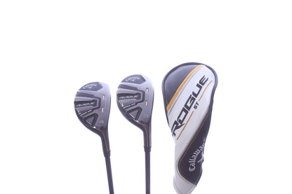 Used Callaway Rogue ST MAX OS Hybrid Set - Right-Handed - 3H, 4H - Regular Flex