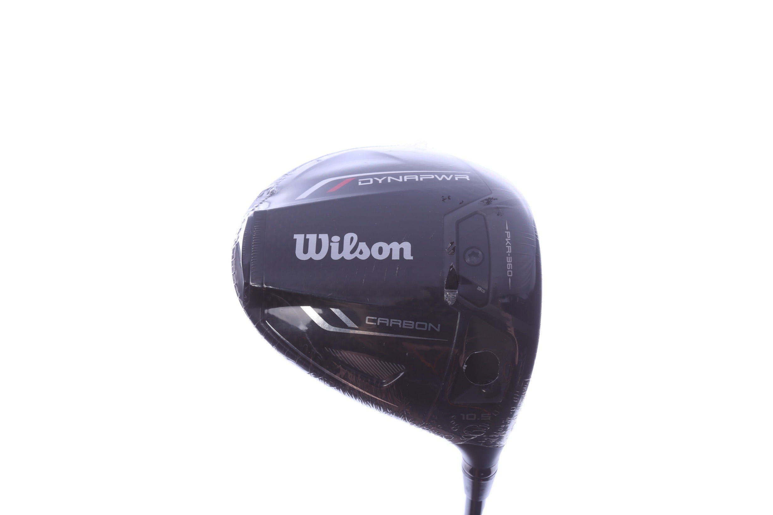 Wilson 2025 DYNAPWR Carbon Driver - 10.5 Degrees - Stiff Flex LA Golf Gold Series - Right-Handed