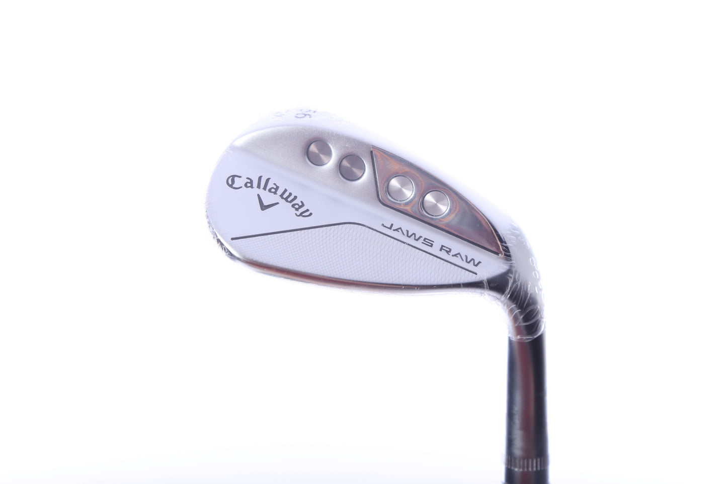 Used Callaway JAWS Raw Chrome Sand Wedge - Right-Handed - 56 Degrees - Stiff Flex-Next Round