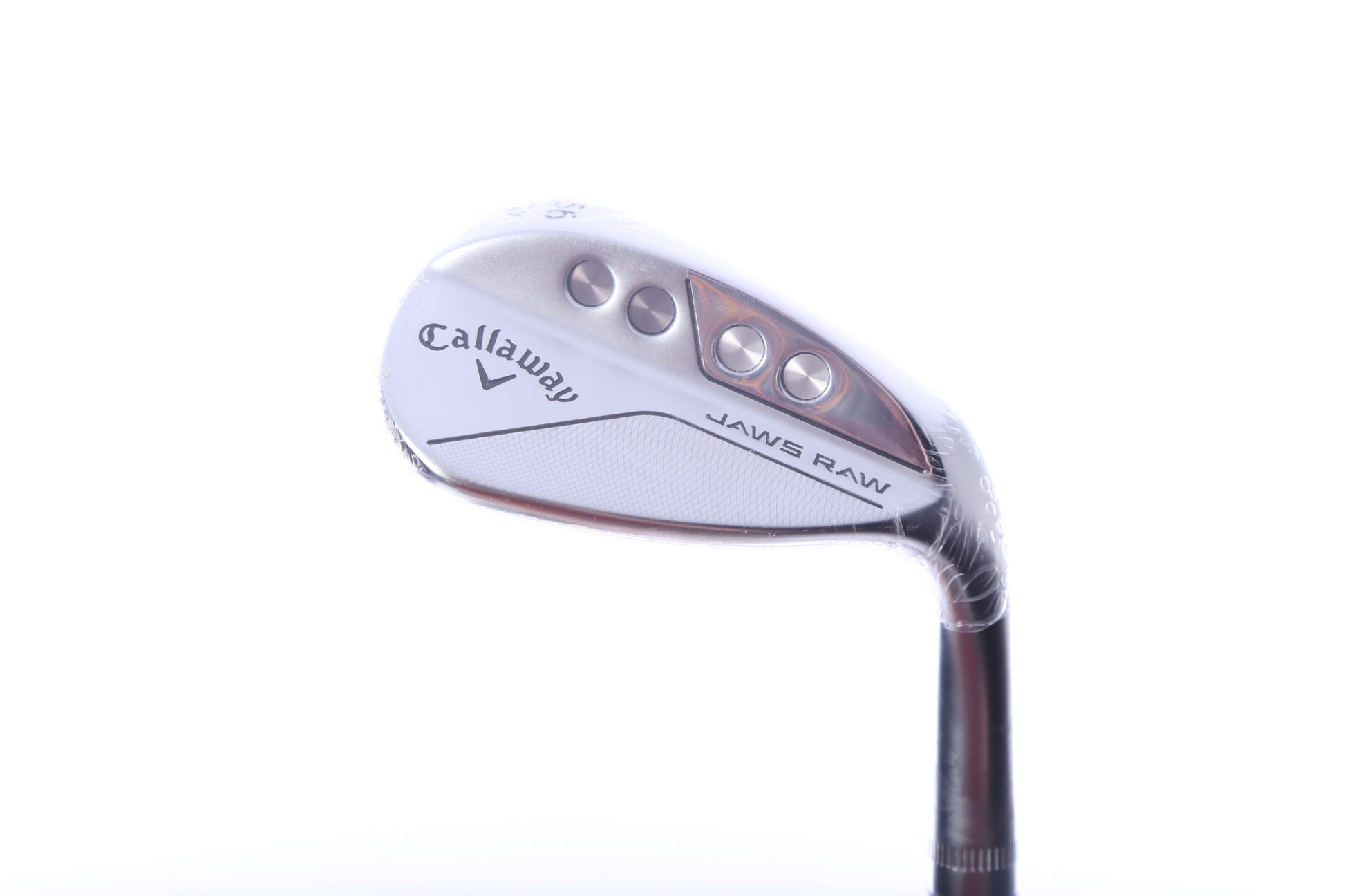 Used Callaway JAWS Raw Chrome Sand Wedge - Right-Handed - 56 Degrees - Stiff Flex-Next Round