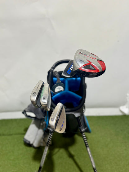 Wholesale Lot of 2 Kids Sets - Right-Handed - U.S Kids Golf, Cobra and TGA-Next Round