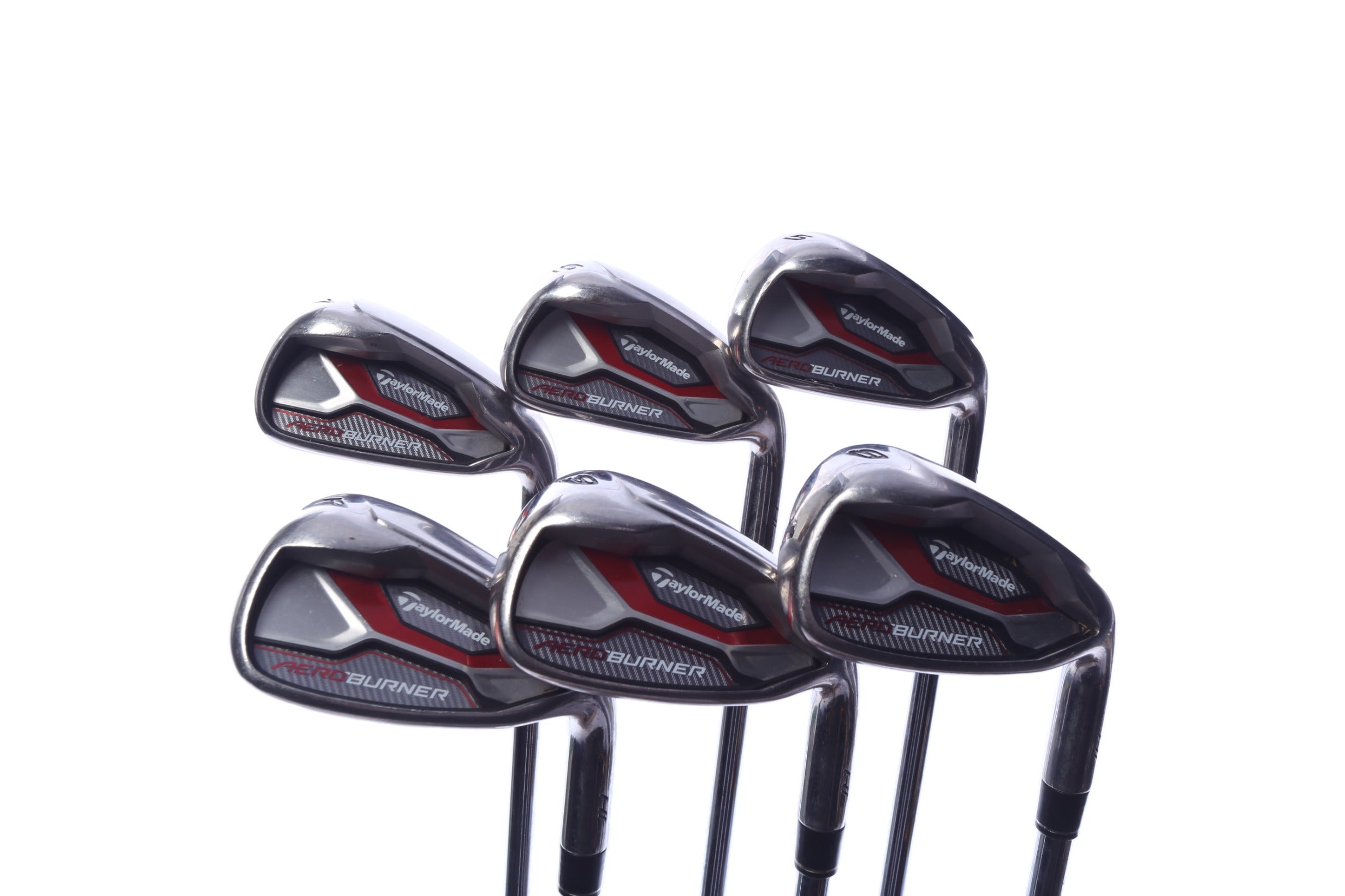 Used TaylorMade AeroBurner Iron Set - Right-Handed - 5-PW - Stiff Flex-Next Round