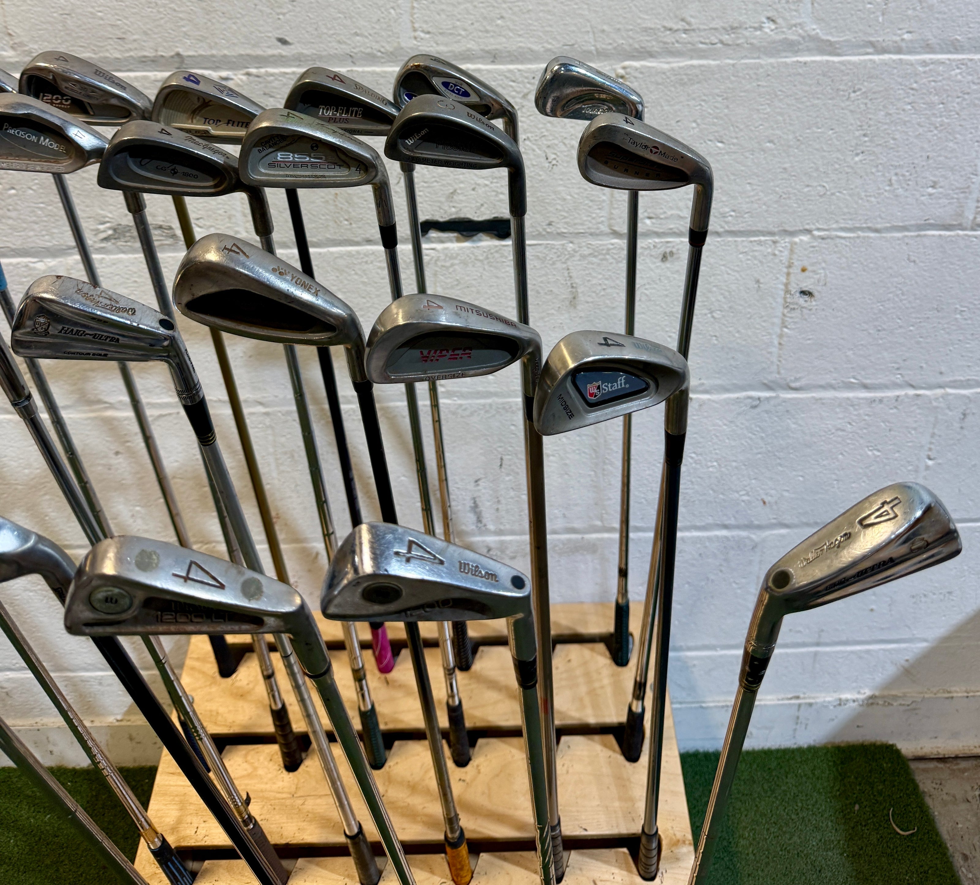 Wholesale Lot of 45 Golf Clubs - Assorted Single Irons-Next Round