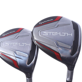 Used TaylorMade STEALTH Wood Set - Right-Handed - 3HLW, 5W - Ladies Flex-Next Round