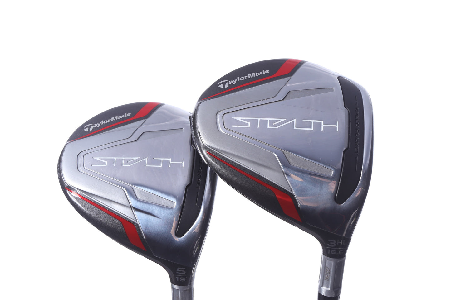 Used TaylorMade STEALTH Wood Set - Right-Handed - 3HLW, 5W - Ladies Flex-Next Round