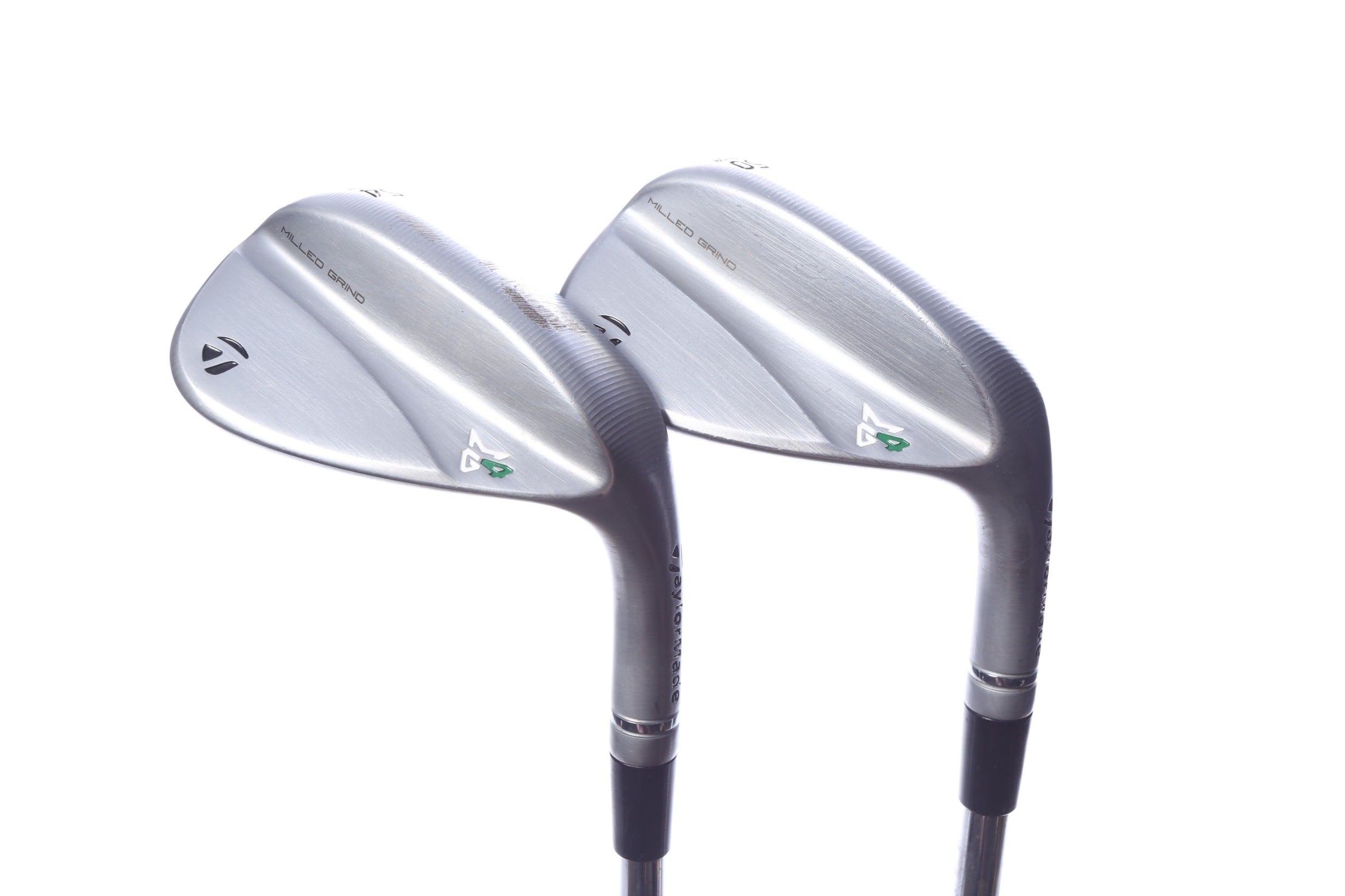 Used TaylorMade Milled Grind 4 Raw Wedge Set - Right-Handed - 50*, 54* - Wedge Flex-Next Round
